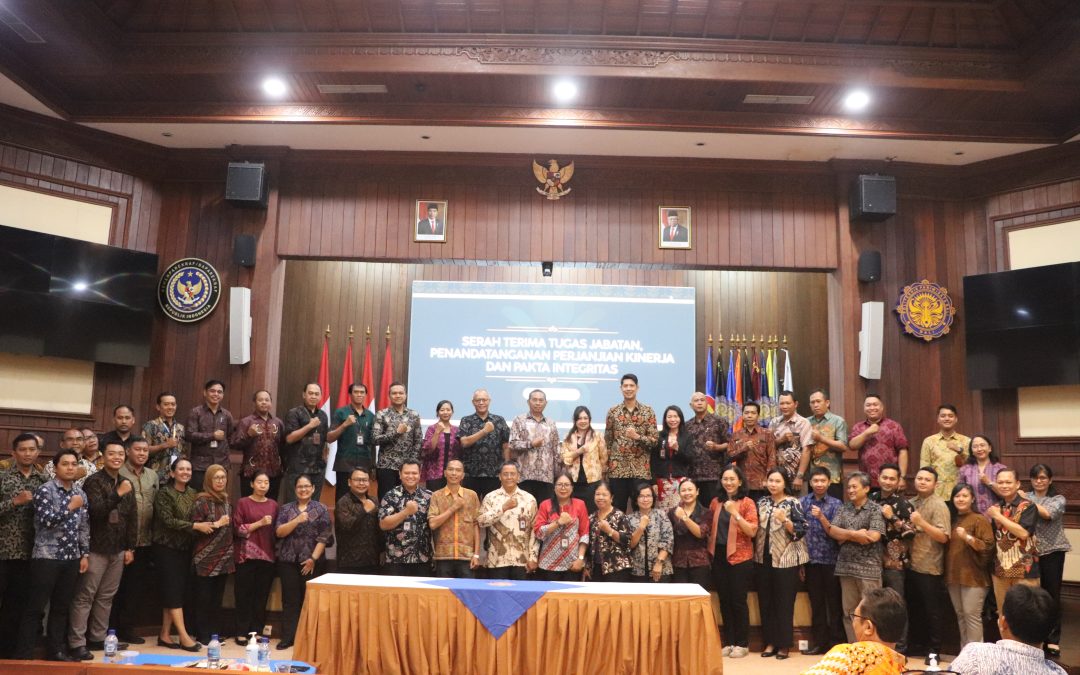 Poltekpar Bali Gelar Sertijab dan Penandatanganan Perjanjian Kinerja dan Pakta Integritas Pejabat Periode 2023 – 2027