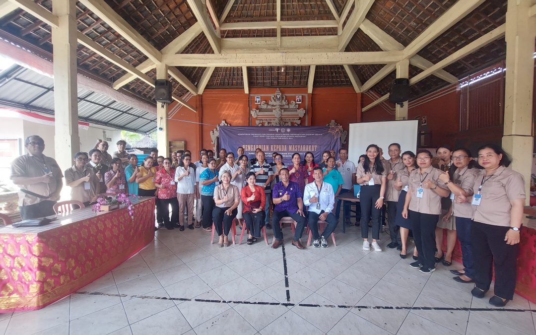 Prodi D3 Divisi Kamar Poltekpar Bali Gelar Pengabdian Kepada Masyarakat dalam Meningkatkan Pelayanan Prima bagi SDM Pariwisata di Desa Tajen, Tabanan