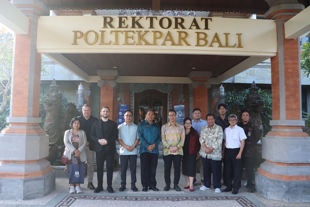 Poltekpar Bali Terima Kunjungan Delegasi Albania terkait Peluang Kerjasama SDM Pariwisata
