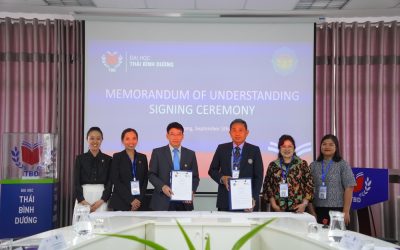 Perluas Kolaborasi Internasional, Poltkepar Bali Teken MoU dengan Thai Binh Duong University