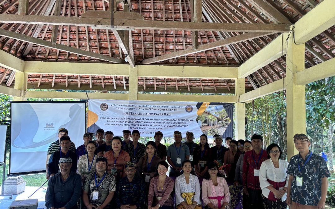 Pemanfaatan Digital Marketing Dan Pengembangan SDM Untuk Meningkatkan Kualitas Pelayanan Akomodasi Di Desa Wisata Taro, Kecamatan Tegallalang, Kabupaten Gianyar