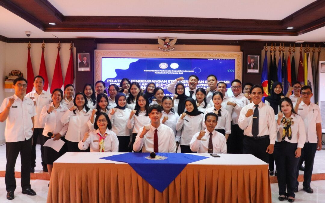 Training on Work Ethics and E-Office for Bali Tourism Polytechnic Civil Servant Candidates (CPNS) 2025: Shaping Integrity-Driven and Digitally-Ready Civil Servants